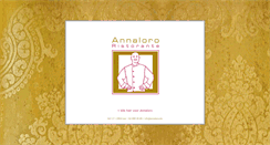 Desktop Screenshot of annaloro.be